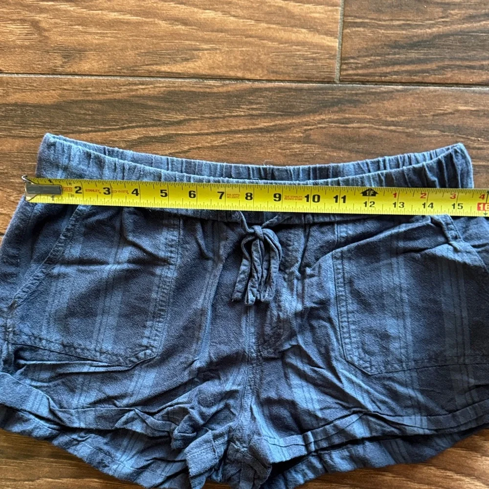 Casual Blue Women's Shorts - Picture 4 of 7